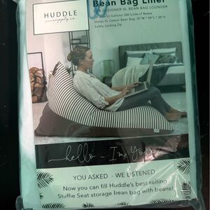 Huddle Bean Bag Chair Cover in Mint